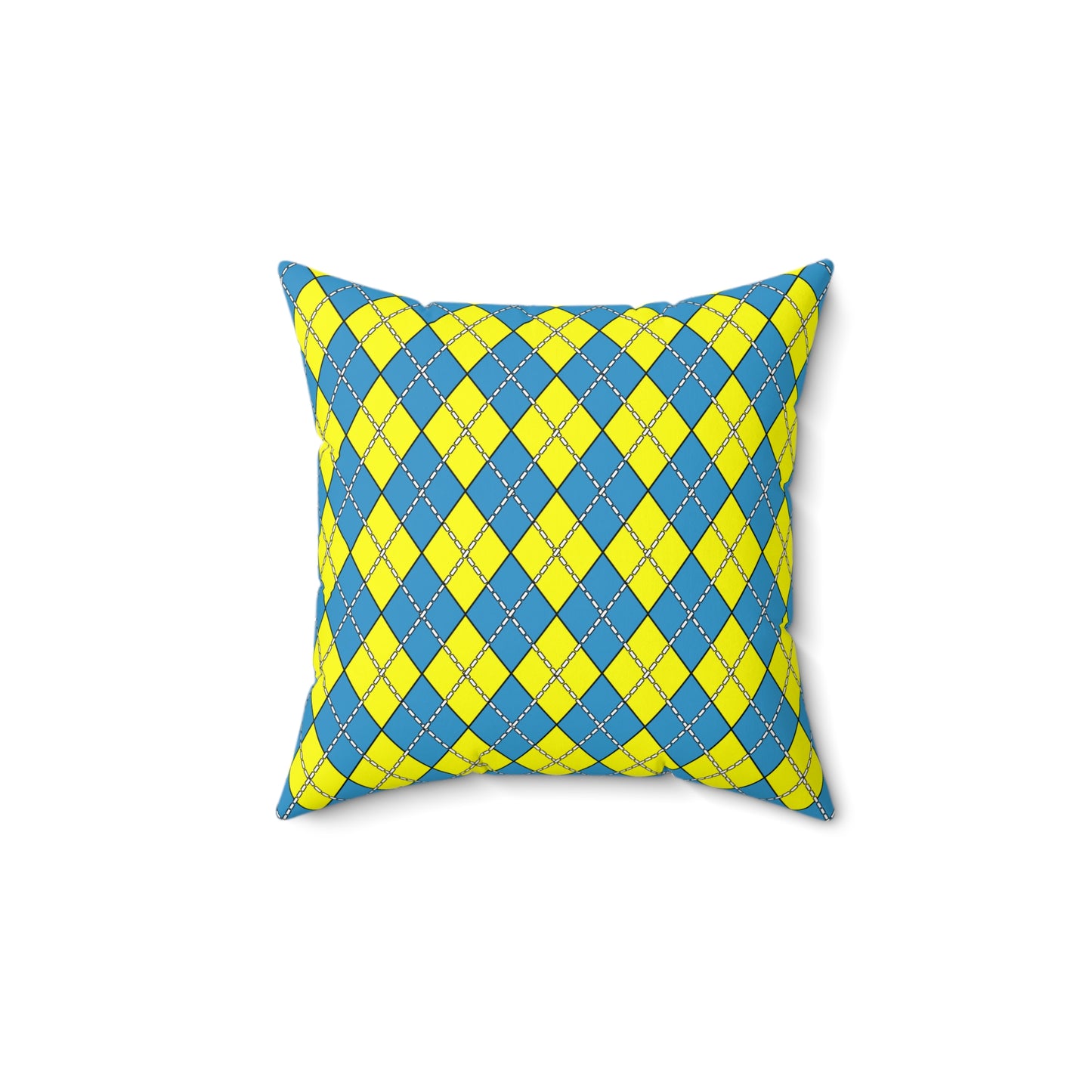 Aruba Retro Argyle Cushion Pillow