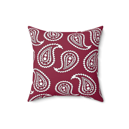 Qatar Retro Paisley Cushion Pillow
