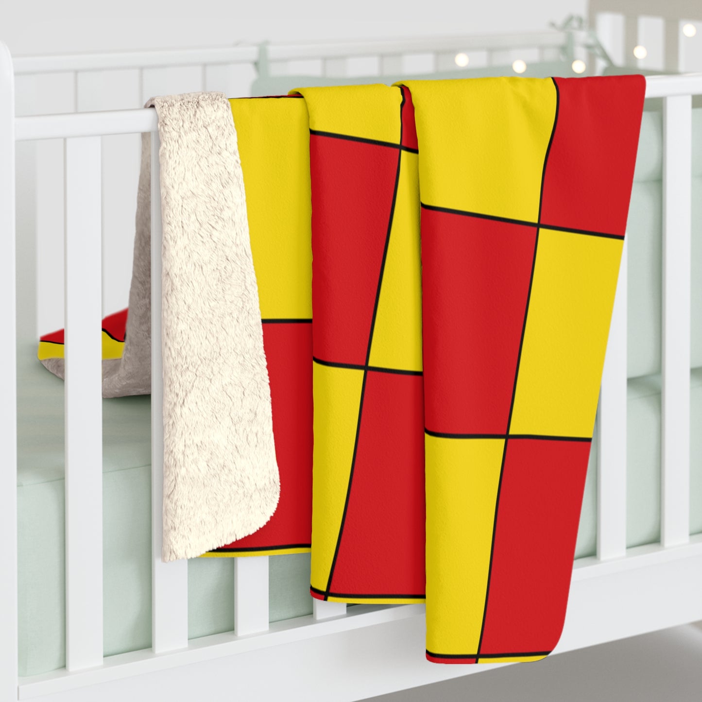 Catalonia Retro Check Blanket Throw