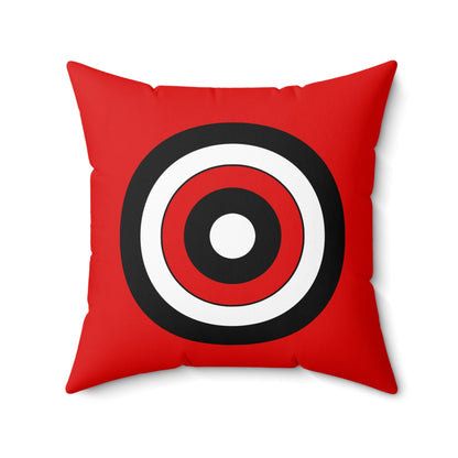 Trinidad And Tobago Retro Target Cushion Pillow