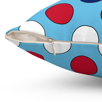 Fiji Retro Polka Dots Cushion Pillow