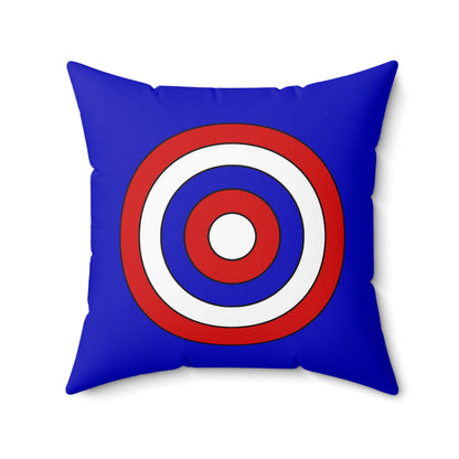 Slovenia Retro Target Cushion Pillow