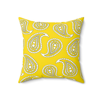 Vatican City Retro Paisley Cushion Pillow