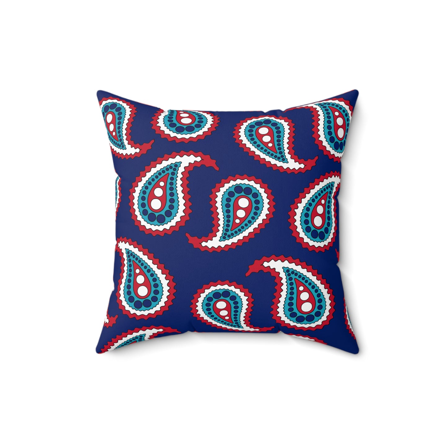 Montserrat Retro Paisley Cushion Pillow