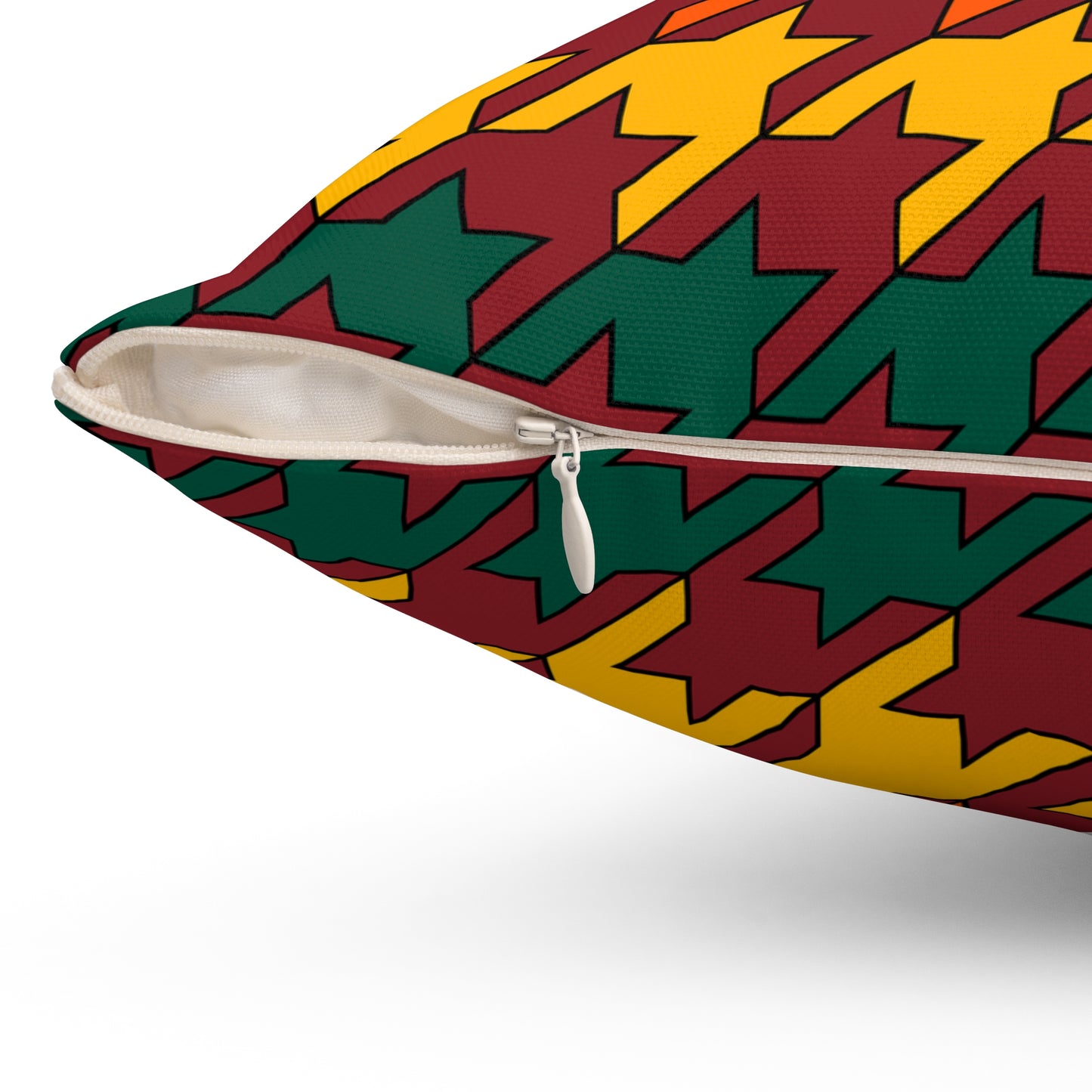 Sri Lanka Retro Houndstooth Cushion Pillow