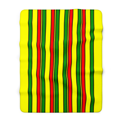 Mali Retro Stripes Blanket Throw