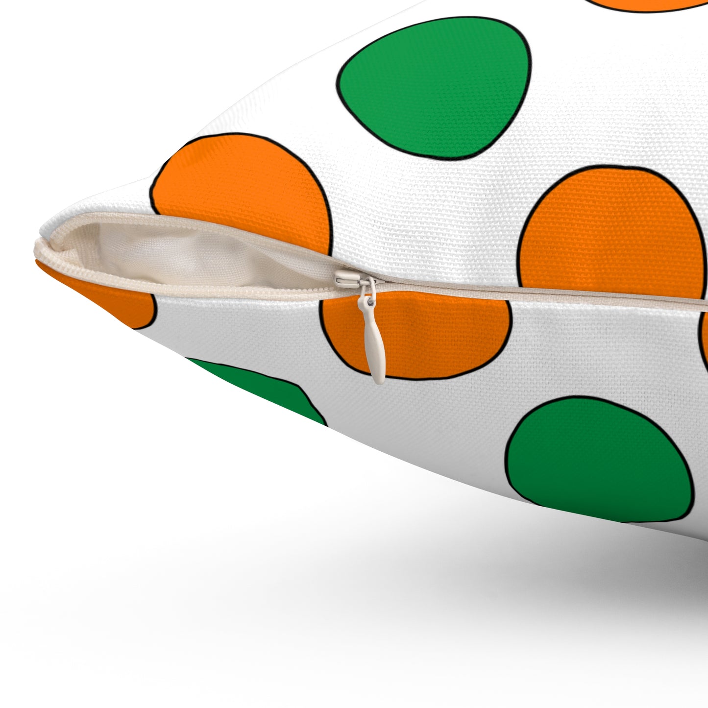 Ireland Retro Polka Dots Cushion Pillow