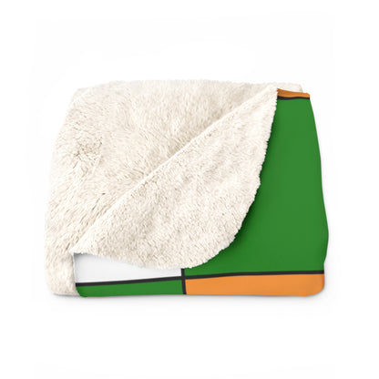 India Retro Check Blanket Throw
