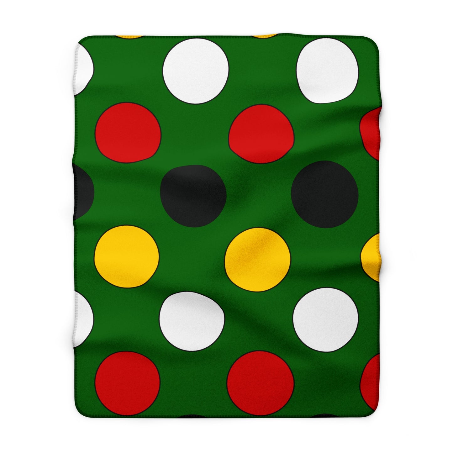 Zimbabwe Retro Polka Dots Blanket Throw