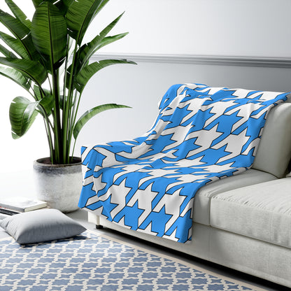 Somalia Retro Houndstooth Blanket Throw