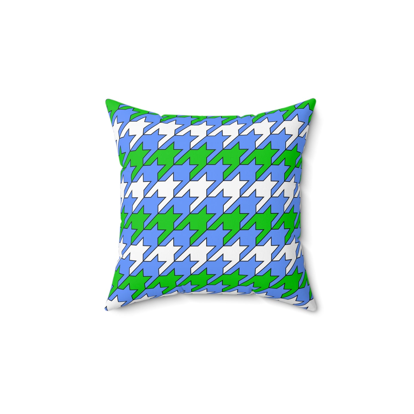 Djibouti Retro Houndstooth Cushion Pillow
