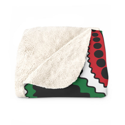 Syria Retro Paisley Blanket Throw