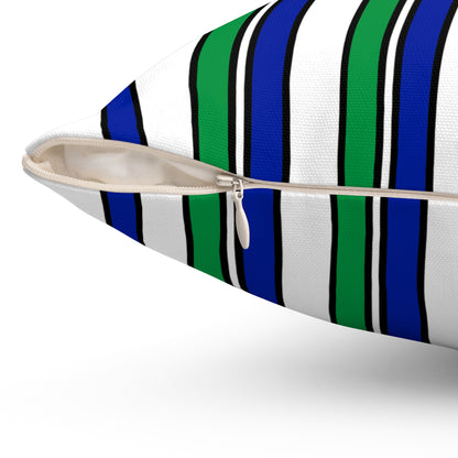 Lesotho Retro Stripes Cushion Pillow