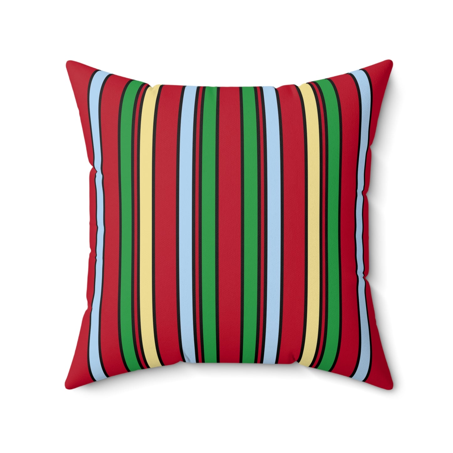 Eritrea Retro Stripes Cushion Pillow