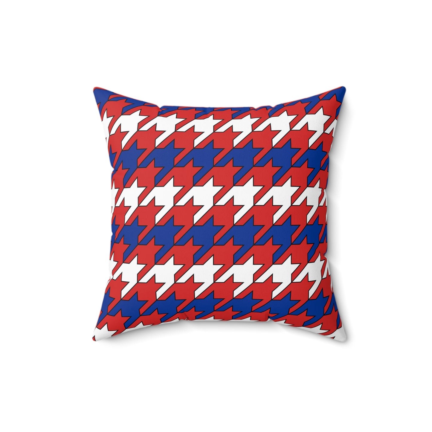 Bouvet Island Retro Houndstooth Cushion Pillow