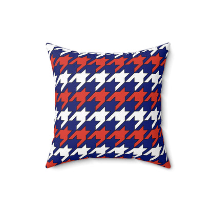 Cabo Verde Retro Houndstooth Cushion Pillow