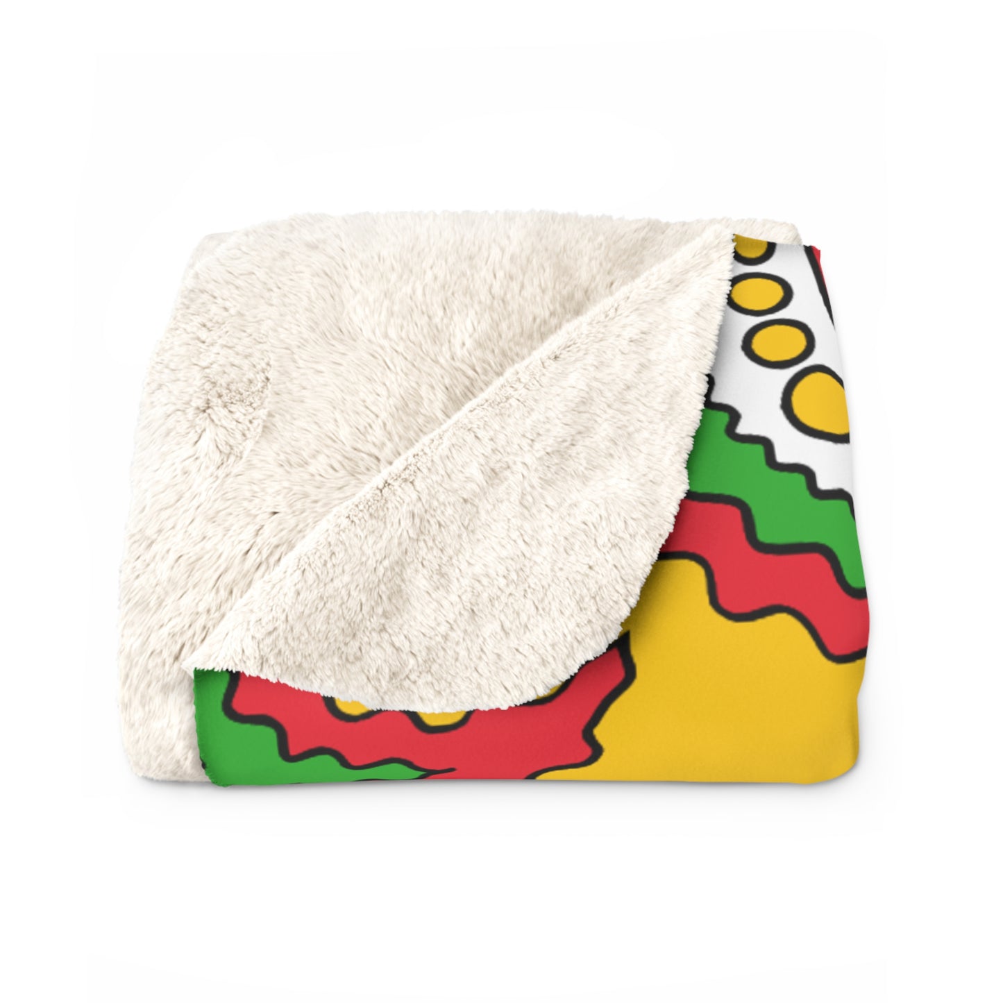 Myanmar Retro Paisley Blanket Throw