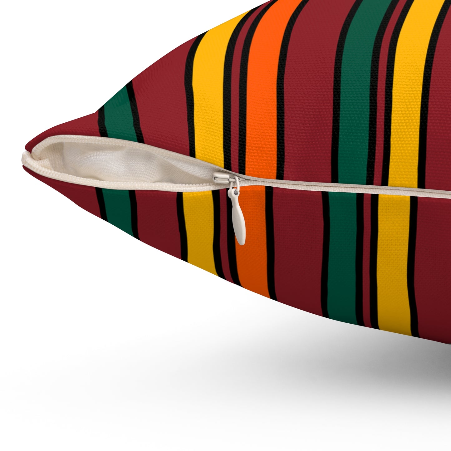 Sri Lanka Retro Stripes Cushion Pillow