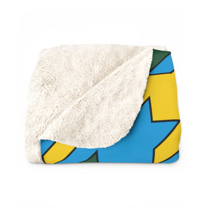 Rwanda Retro Houndstooth Blanket Throw