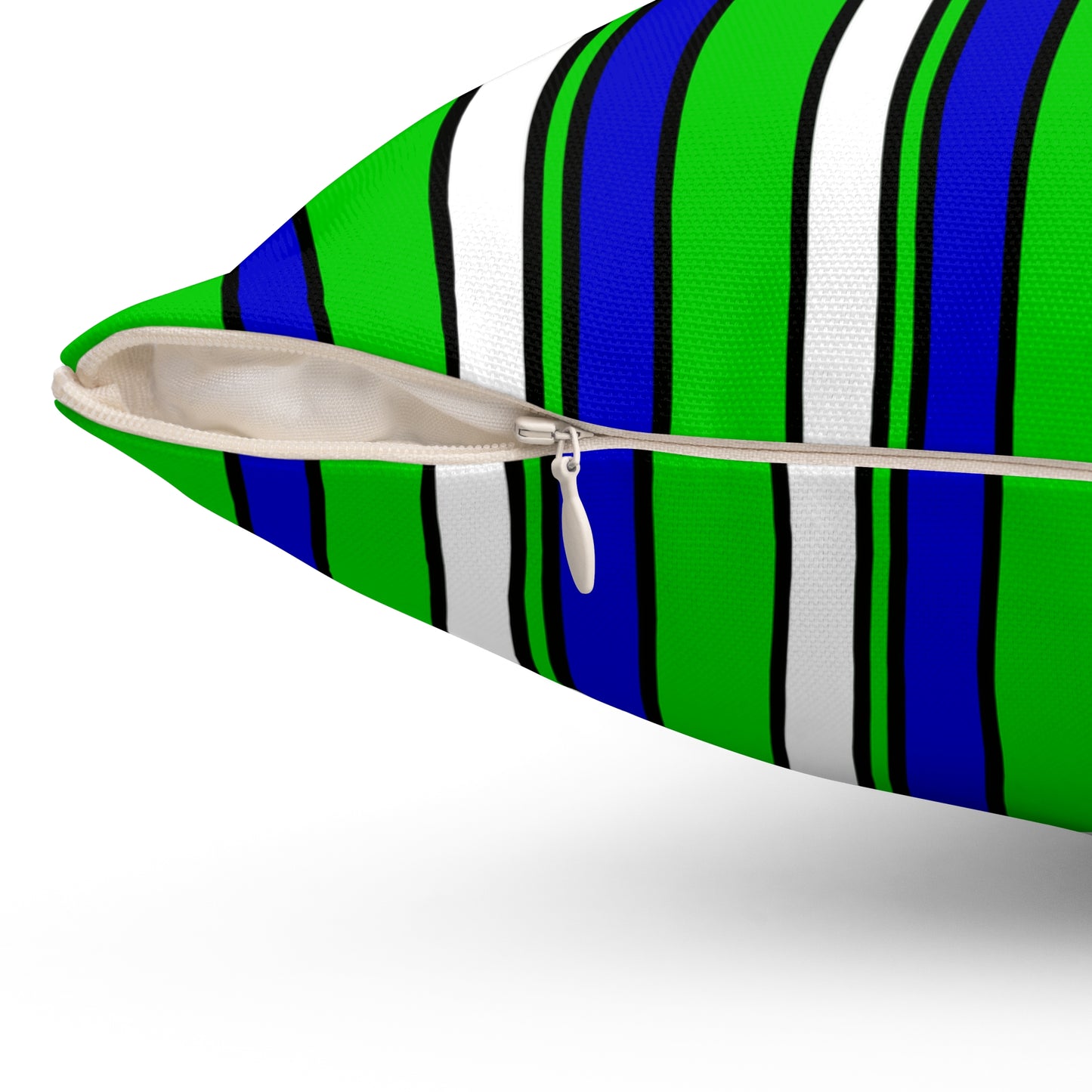 Sierra Leone Retro Stripes Cushion Pillow