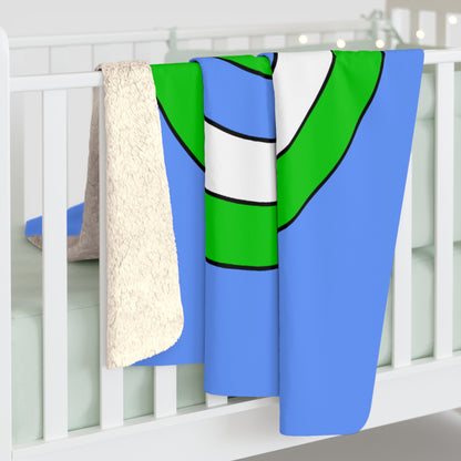 Djibouti Retro Target Blanket Throw