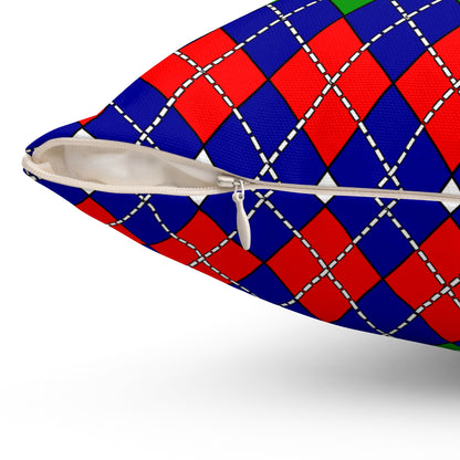 Gambia Retro Argyle Cushion Pillow
