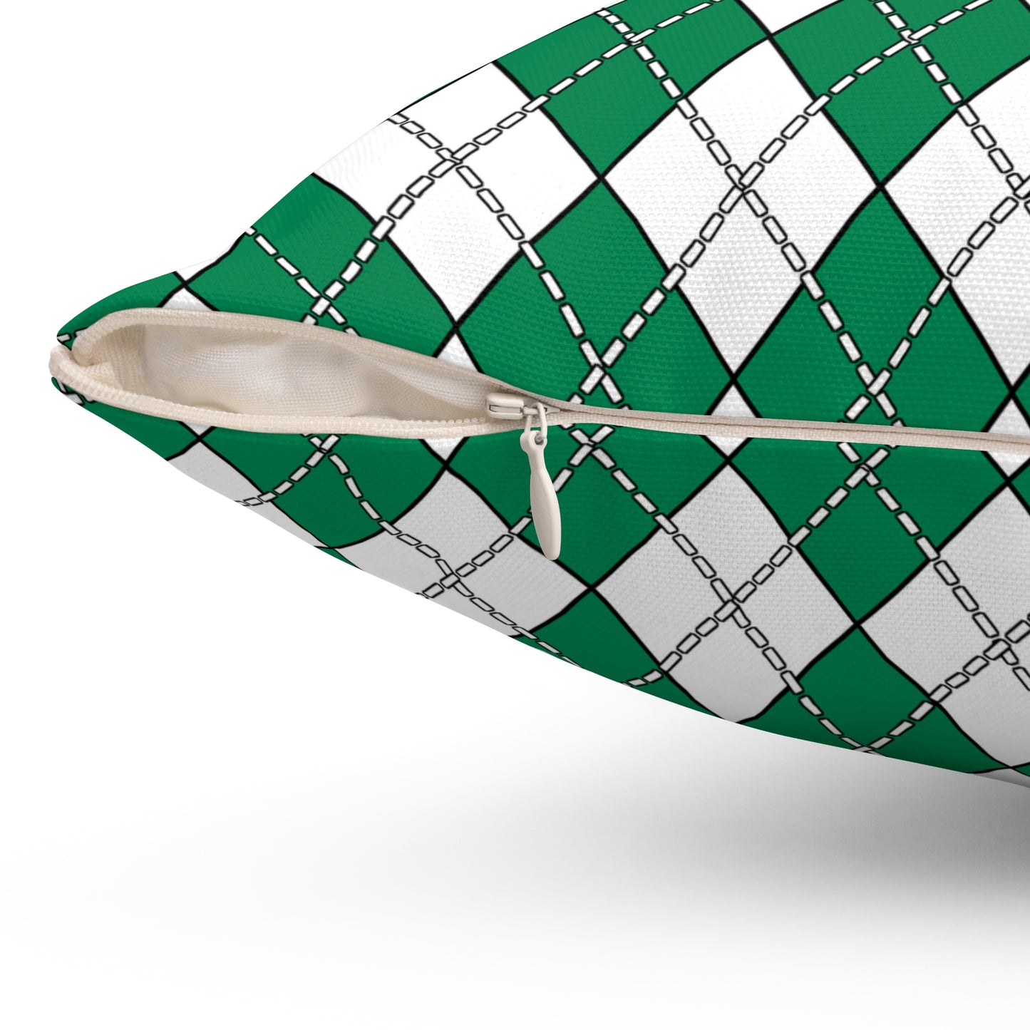 Nigeria Retro Argyle Cushion Pillow