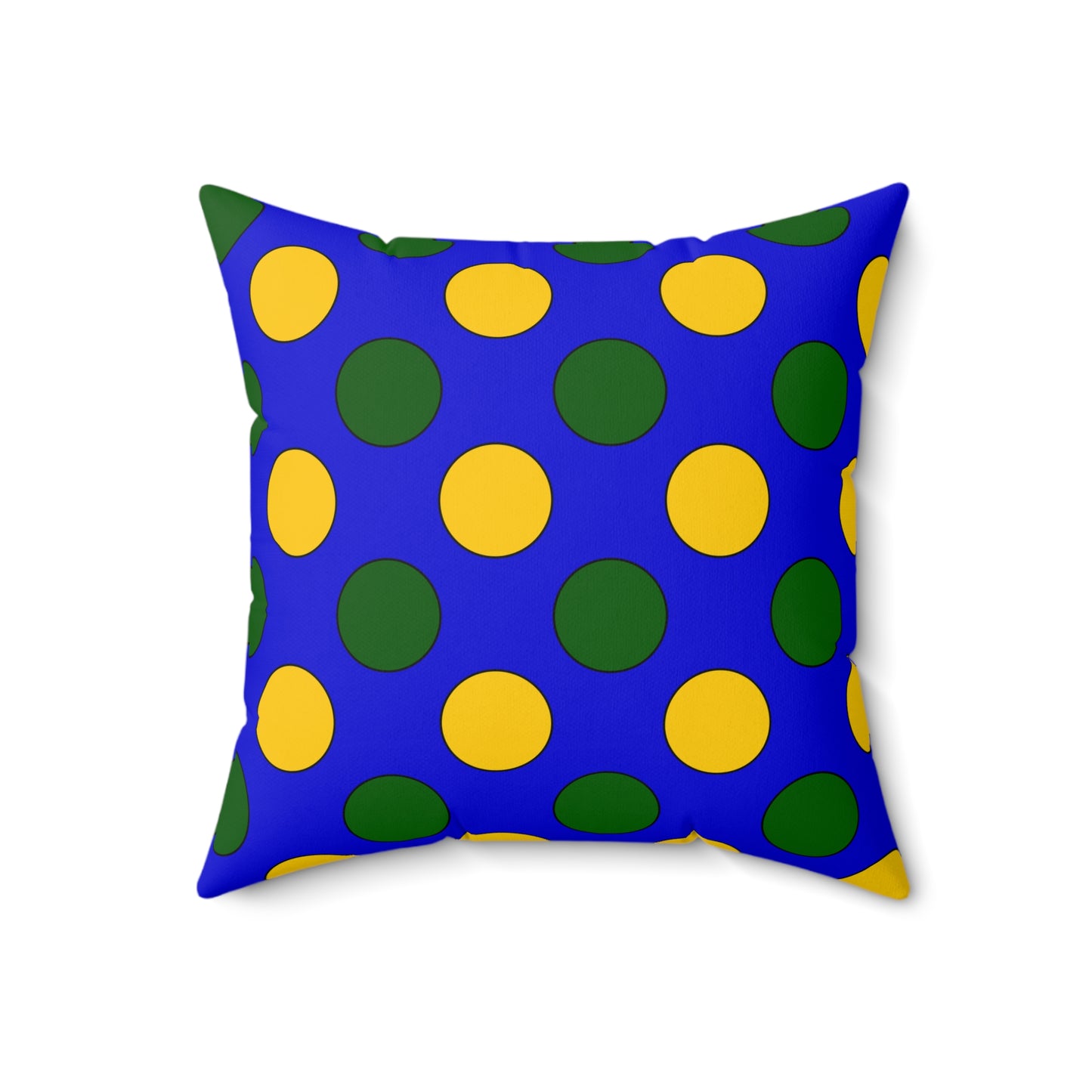 Solomon Islands Retro Polka Dots Cushion Pillow