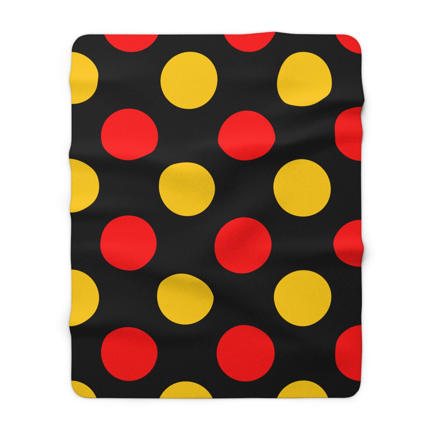 Germany Retro Polka Dots Blanket Throw