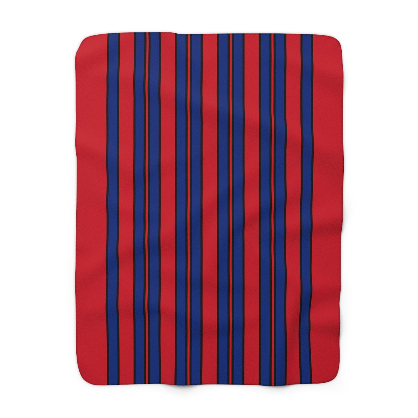 Liechtenstein Retro Stripes Blanket Throw