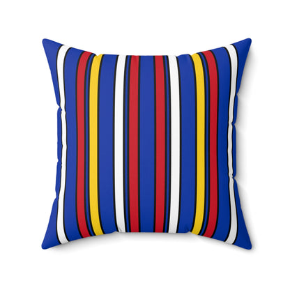 Philippines Retro Stripes Cushion Pillow