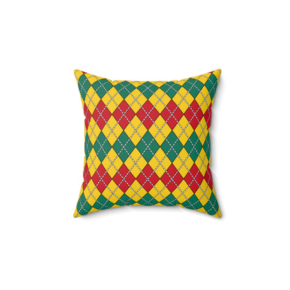 Cameroon Retro Argyle Cushion Pillow