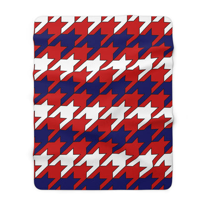 Malaysia Retro Houndstooth Blanket Throw