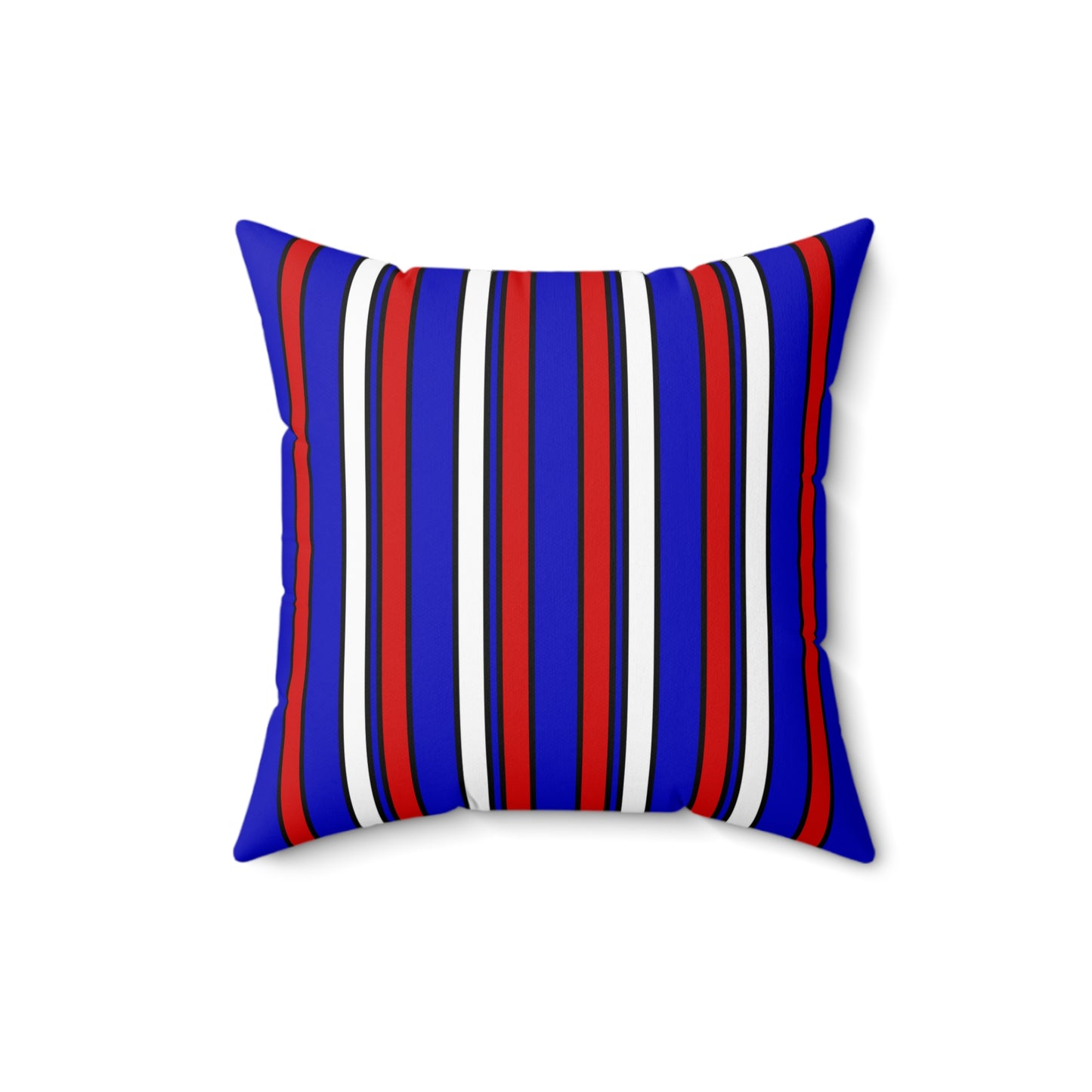 Slovenia Retro Stripes Cushion Pillow