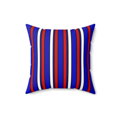 Slovenia Retro Stripes Cushion Pillow