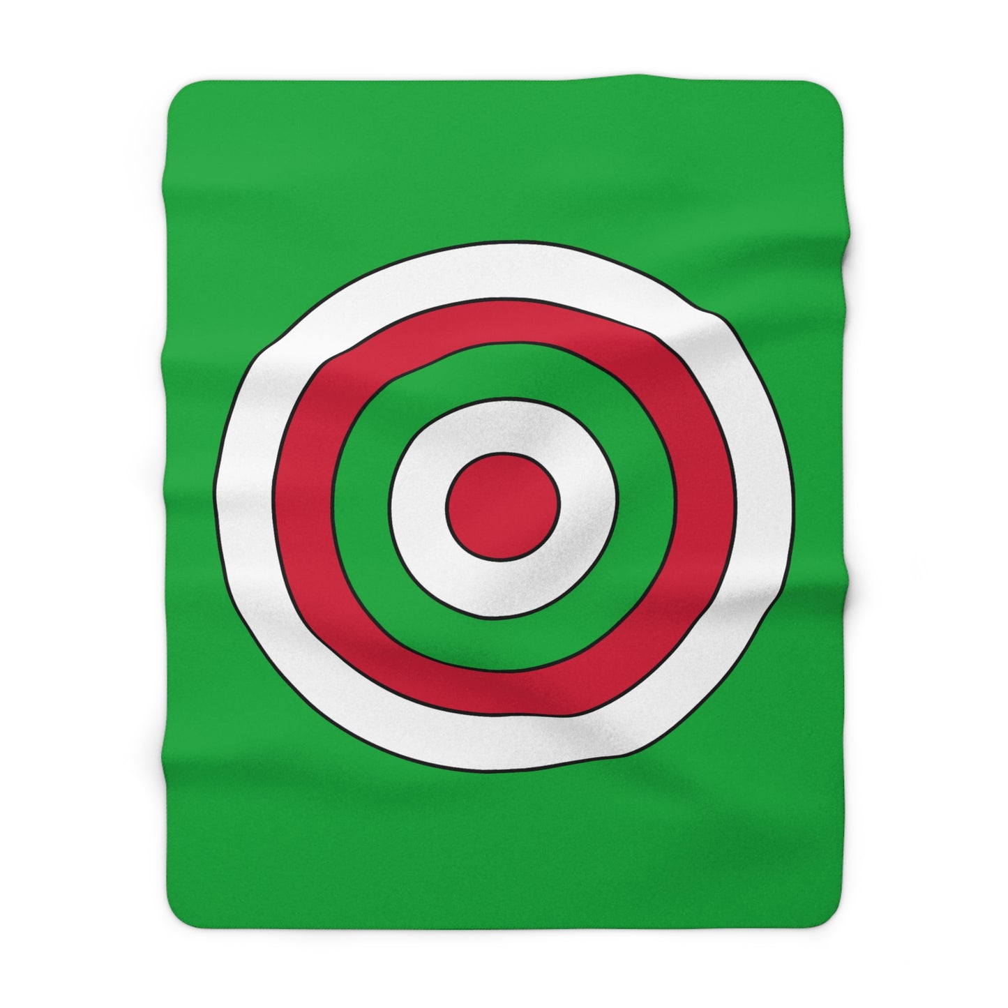Wales Retro Target Blanket Throw