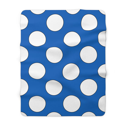 Scotland Retro Polka Dots Blanket Throw