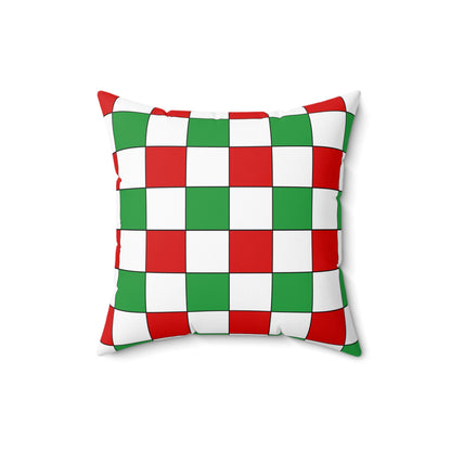 Iran Retro Check Cushion Pillow