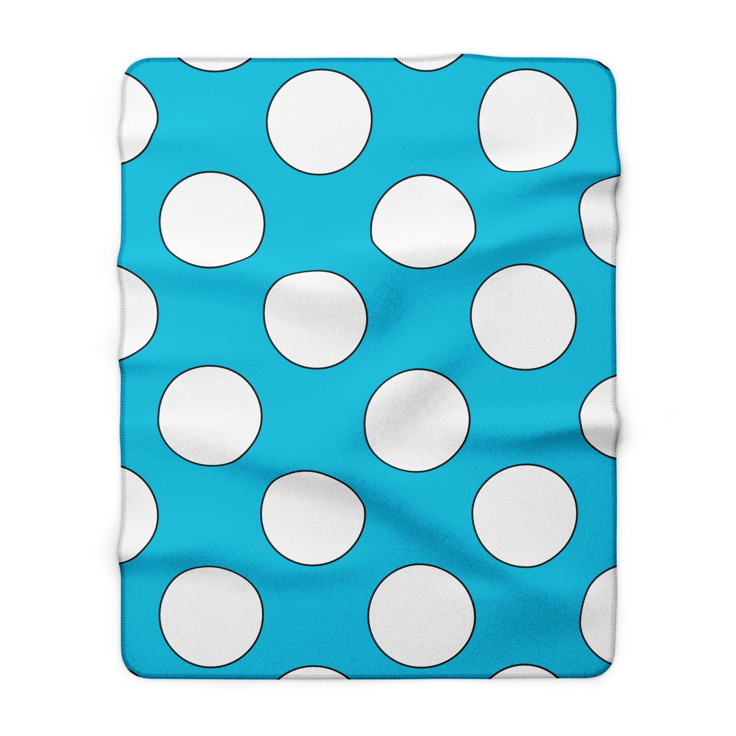 Honduras Retro Polka Dots Blanket Throw