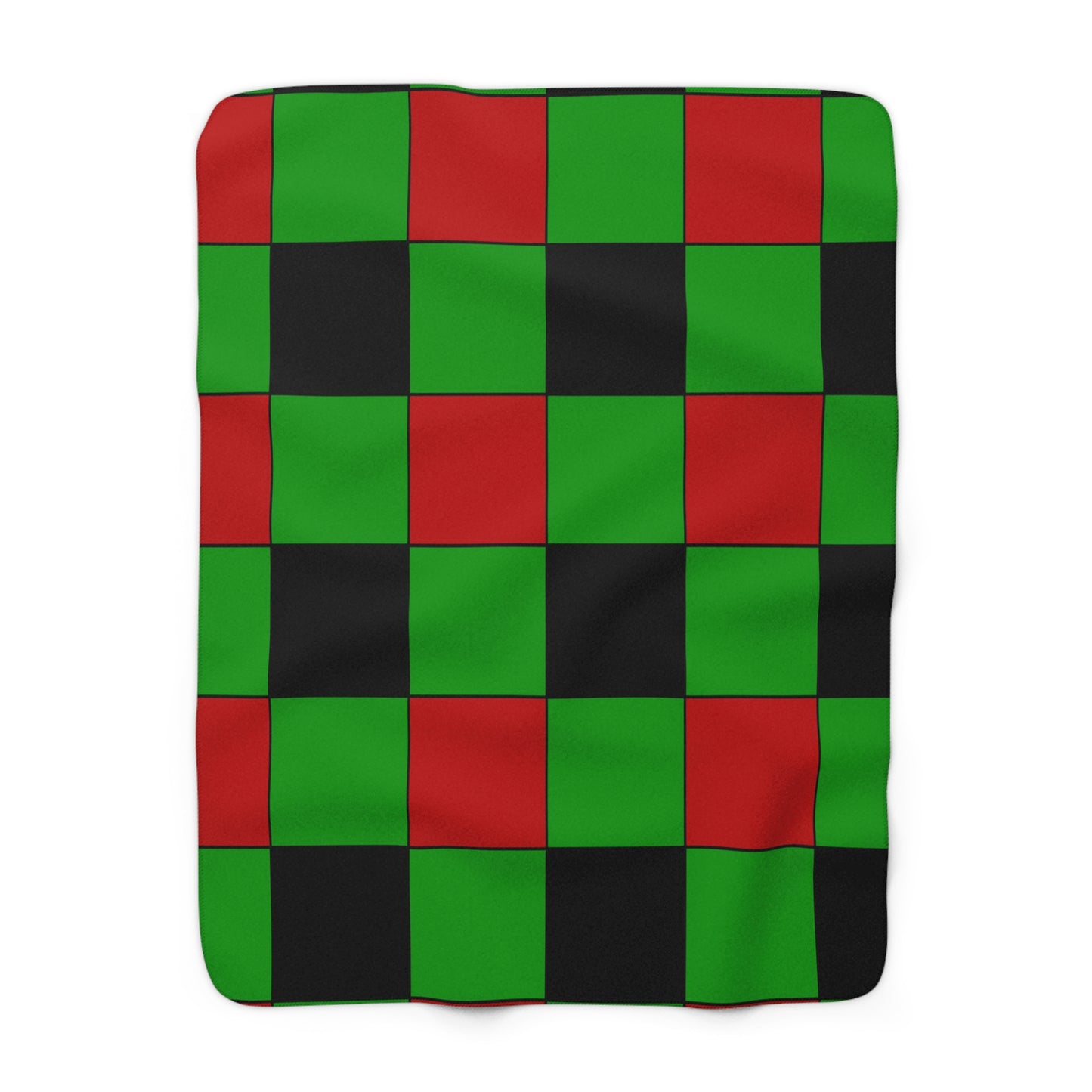 Afghanistan Retro Check Blanket Throw