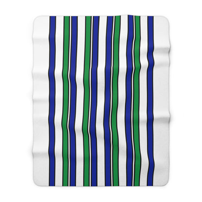 Lesotho Retro Stripes Blanket Throw