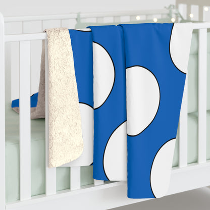 Scotland Retro Polka Dots Blanket Throw