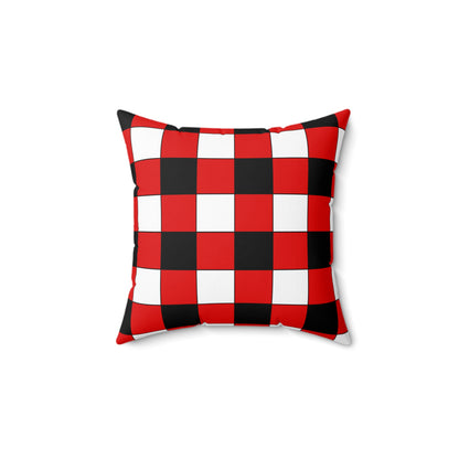 Trinidad And Tobago Retro Check Cushion Pillow