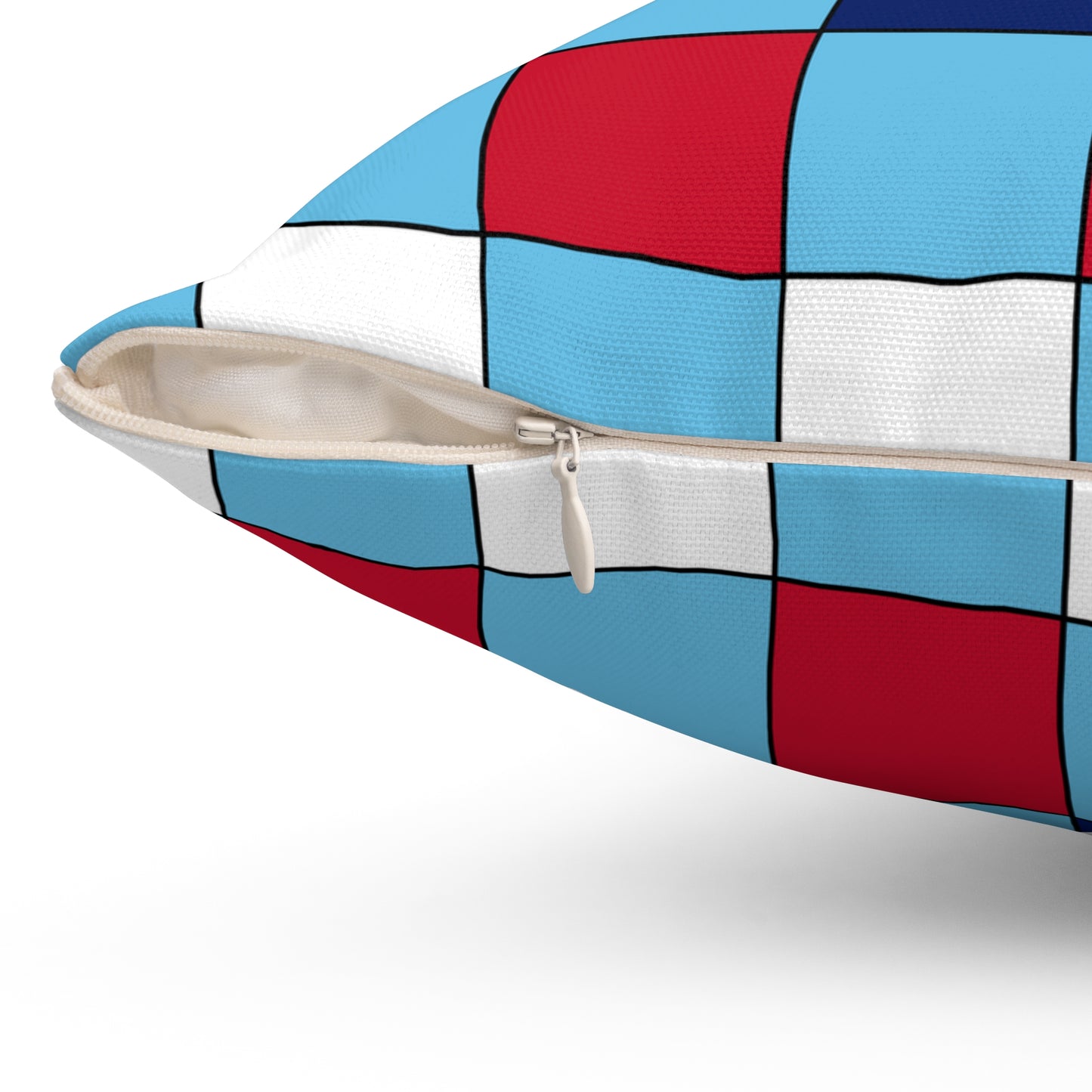 Fiji Retro Check Cushion Pillow