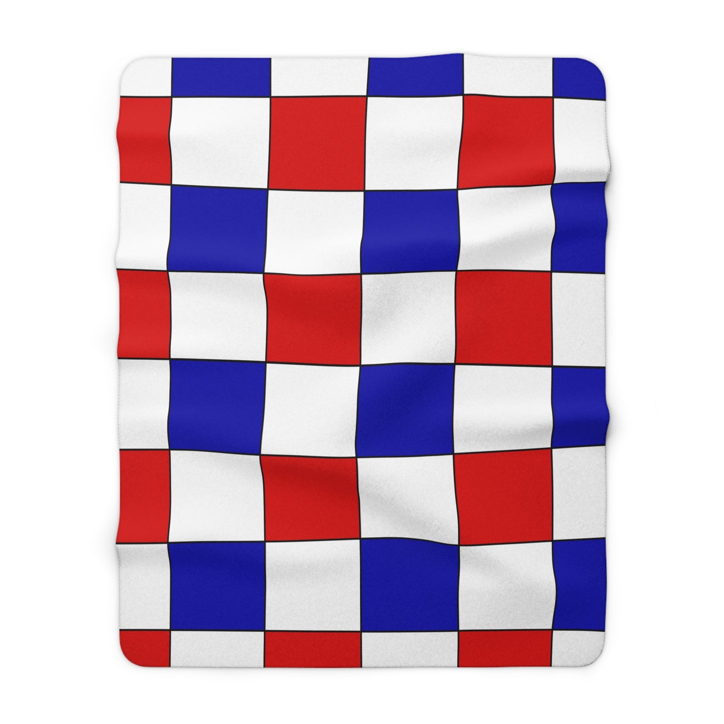 Panama Retro Check Blanket Throw