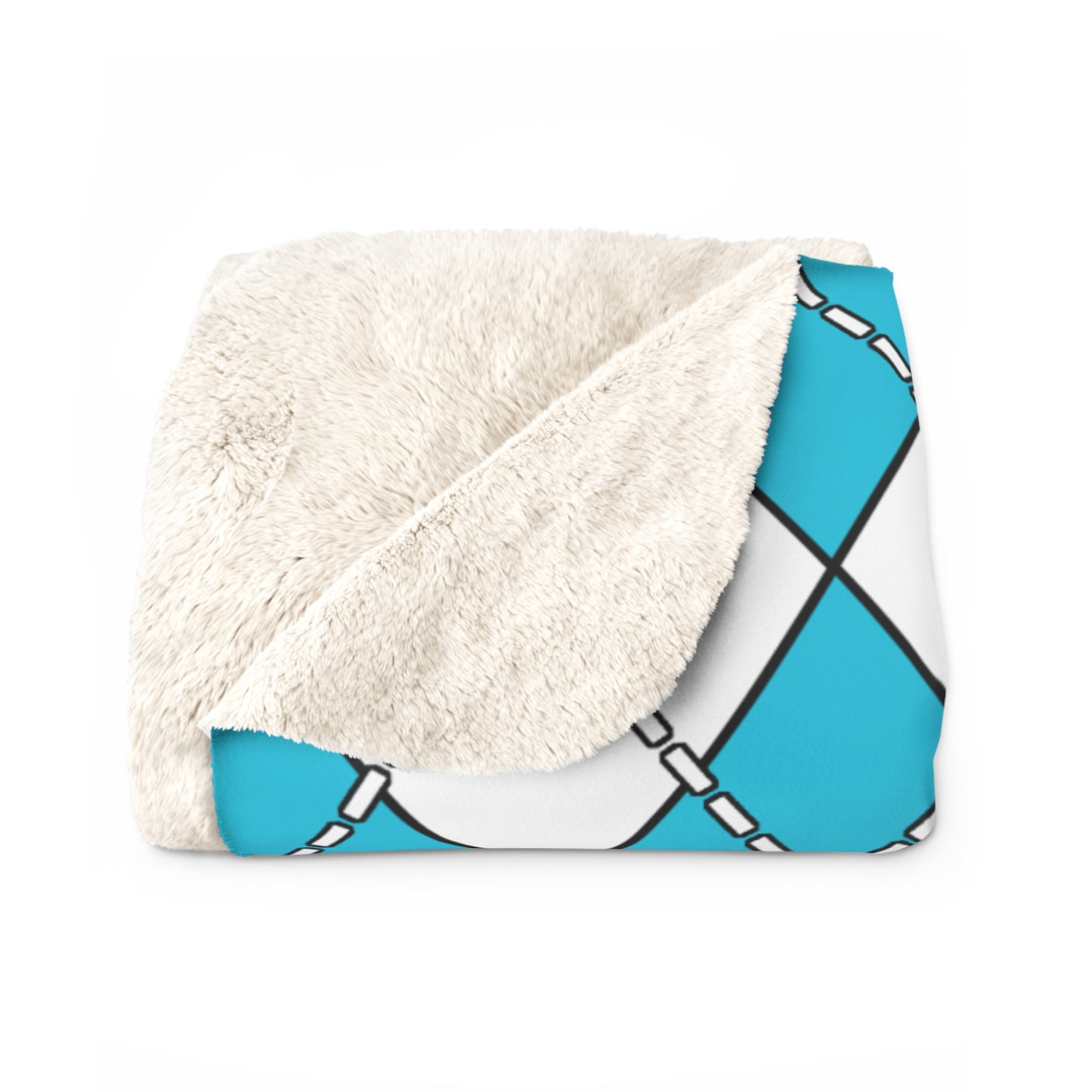 Honduras Retro Argyle Blanket Throw