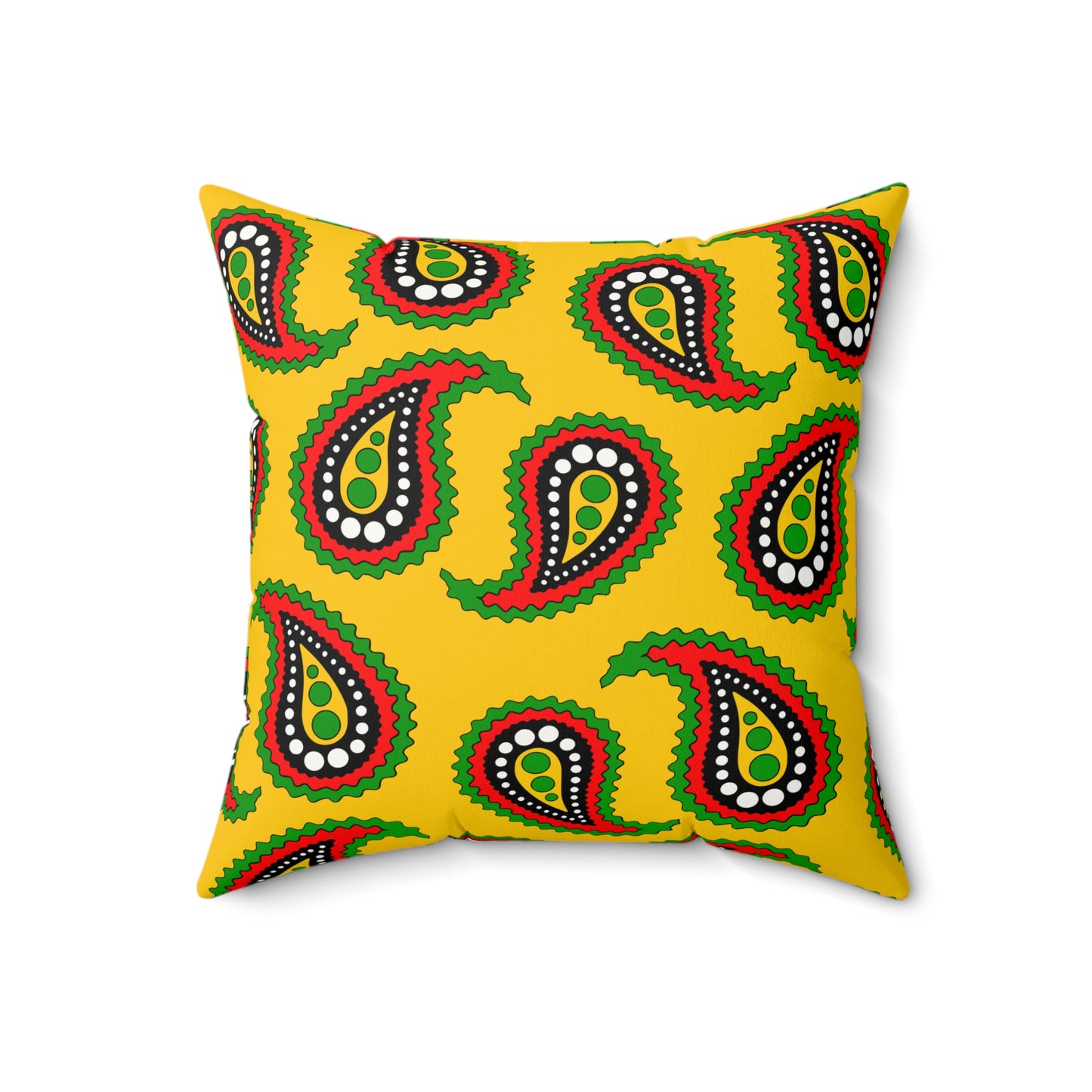 Mozambique Retro Paisley Cushion Pillow