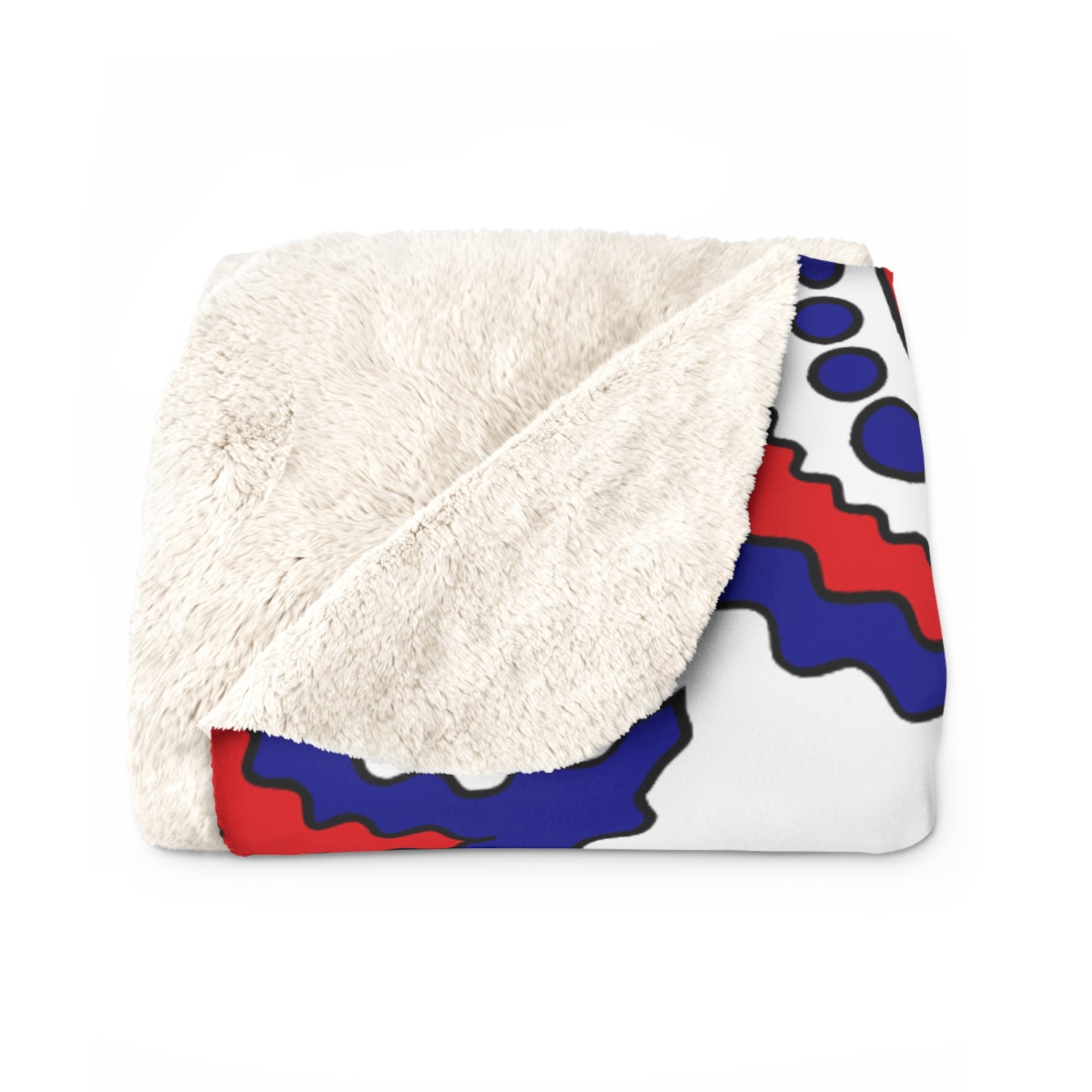 France Retro Paisley Blanket Throw