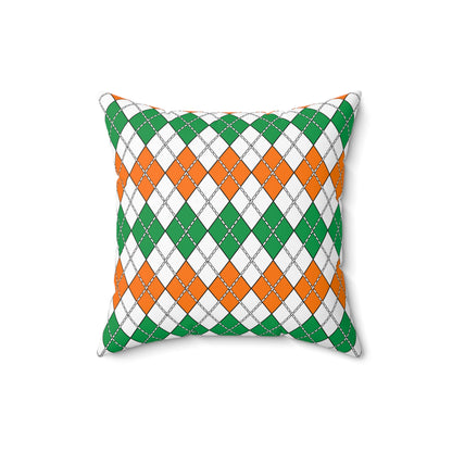 Ireland Retro Argyle Cushion Pillow