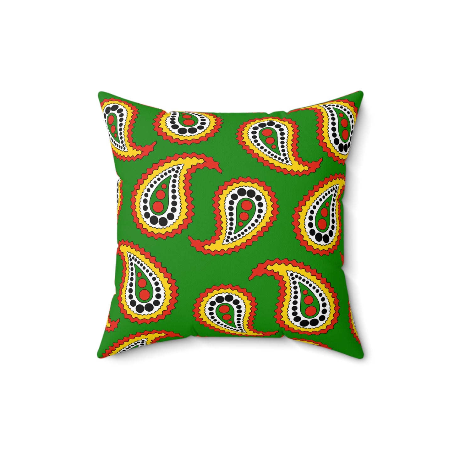 Dominica Retro Paisley Cushion Pillow